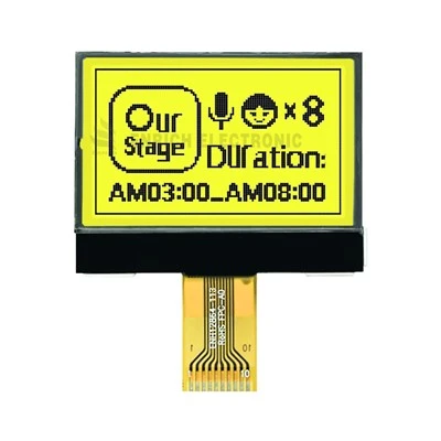 12864 Dot Matrix LCD Display
