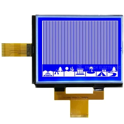 320 * 240 Monochrome Lcd Display STN Blue Display