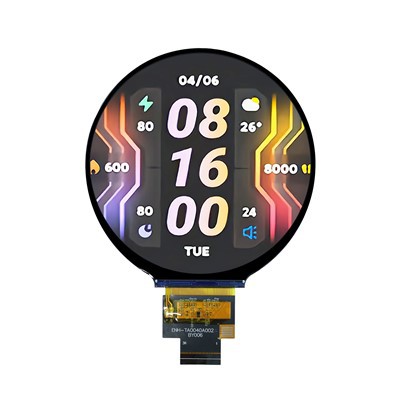 4.0 Pulzier Round TFT LCD Modulu