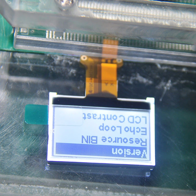 128 x 64 0.56 pulzier grafiku LCD dlam fuq griż ċar