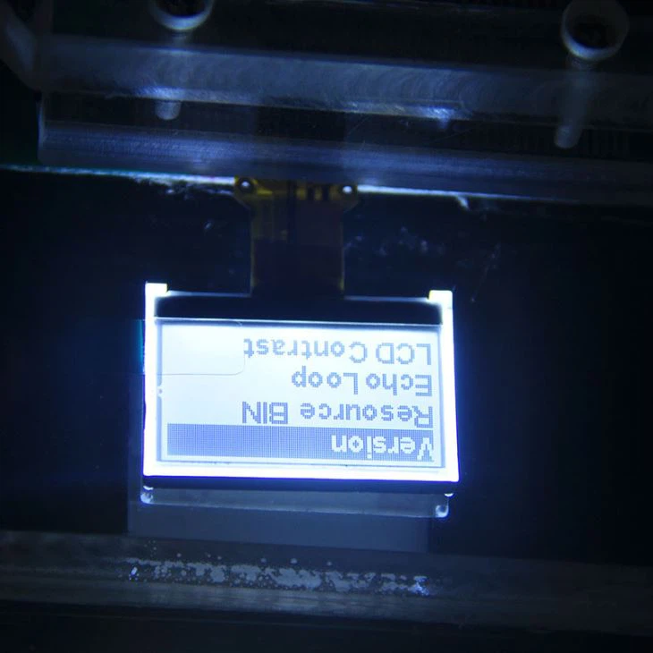 128x64 0.56 Inch Graphic LCD Dark On Light Gray
