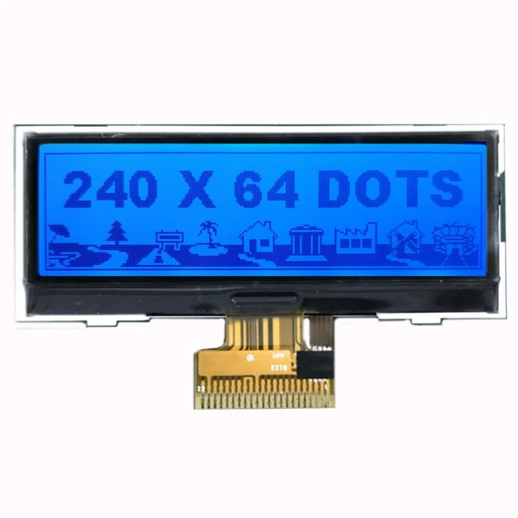 Modulu pożittiv FSTN COG 240x64 Display LCD