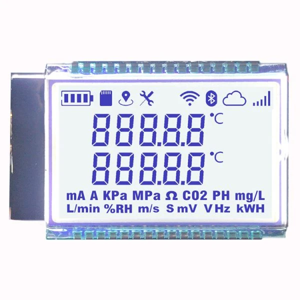 Wiri LCD b'7 Segmenti Bil-LED Dawl